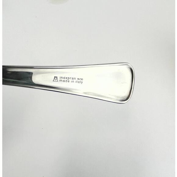 Inoxpran 18/10 Italian Stainless Spoon and Fork Serving Set - Picture 4 of 4